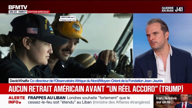 Trêve au Moyen-Orient: Le programme nucléaire iranien aujourd'hui est par terre , assure David Khalfa, co-directeur de l'Observatoire Afrique du Nord/Moyen-Orient de la Fondation Jean-Jaurès