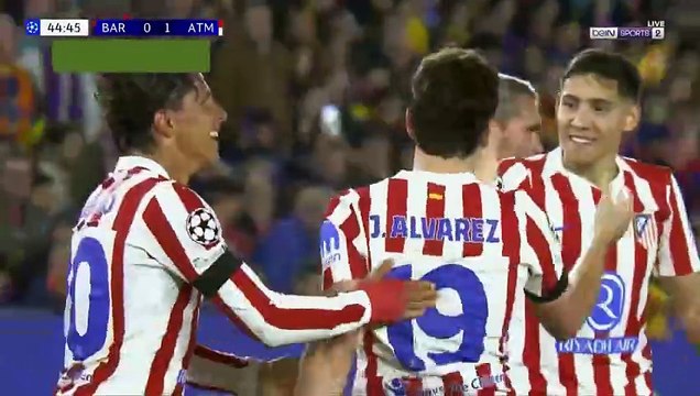 اهداف مباراة برشلونة واتلتيكو مدريد 0 2 دوري ابطال اوروبا