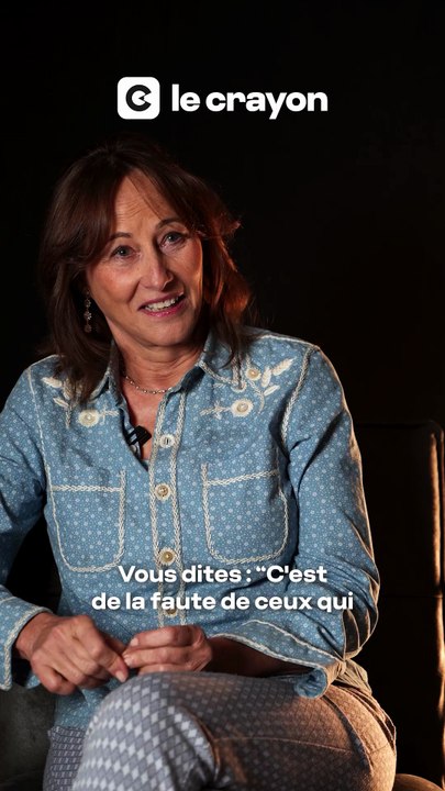 Ségolène Royal : « Non, je ne suis pas responsable. » | LE CRAYON