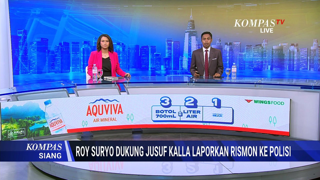 Roy Suryo Dukung Langkah Hukum Jusuf Kalla Laporkan Risman Sianipar ke Polisi | KOMPAS SIANG
