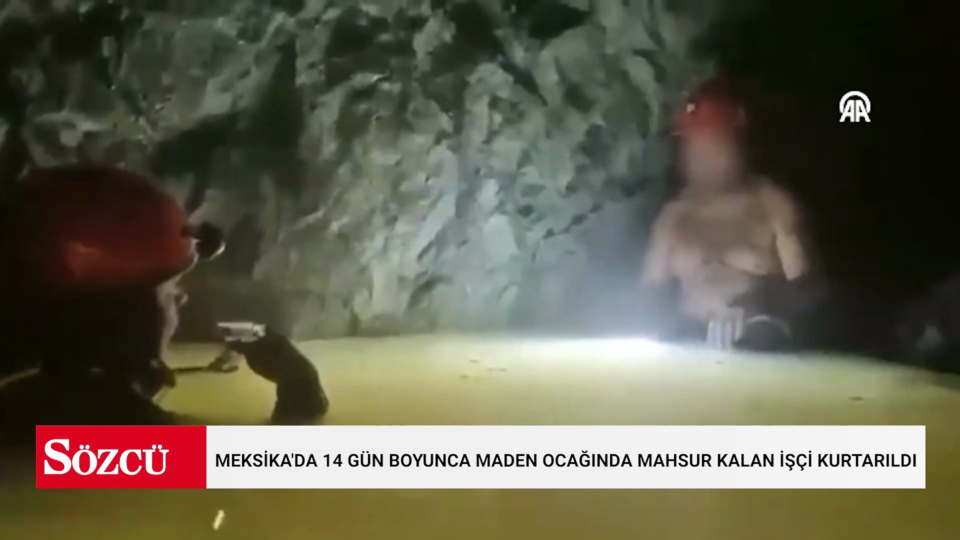 13 günlük kabus sona erdi! Yerin 300 metre altında sular içinde bekledi