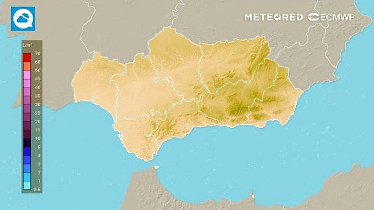 Final de semana pasado por agua en Andalucía