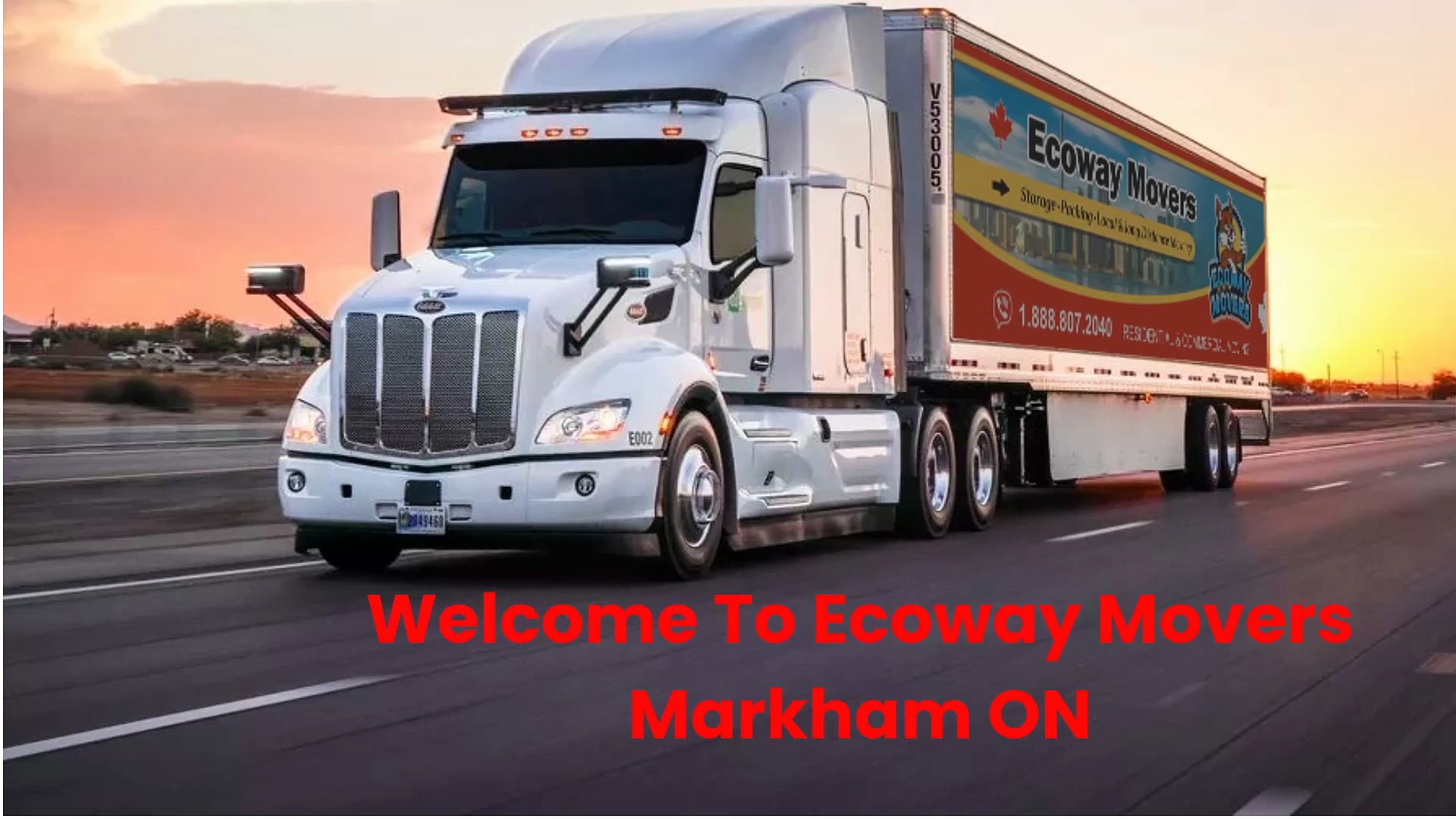⁣Ecoway Movers : Moving Company in Markham, ON | L3P 1M3