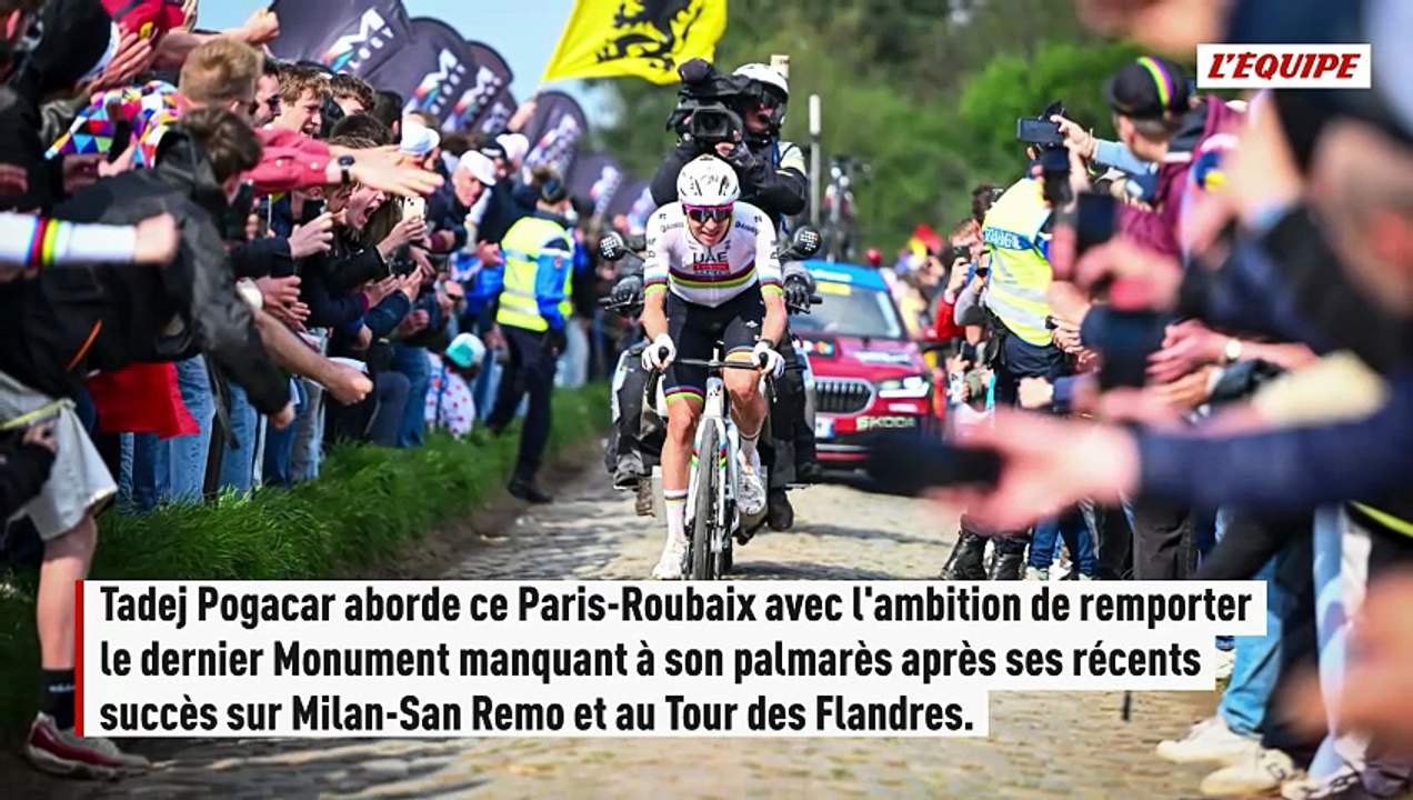 UAE Emirates-XRG au complet pour épauler Tadej Pogacar - Cyclisme - Paris-Roubaix