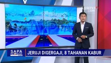 Jeruji Sel Tahanan Digergaji, 8 Tahanan di Bangka Kabur | SAPA SIANG