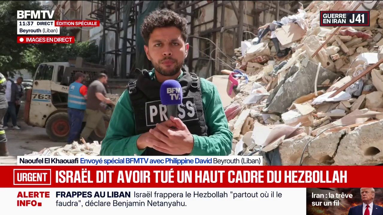 Frappes israéliennes au Liban: au moins quatre personnes, dont trois enfants, portées disparues, les secouristes libanais s'affairent pour tenter de les retrouver