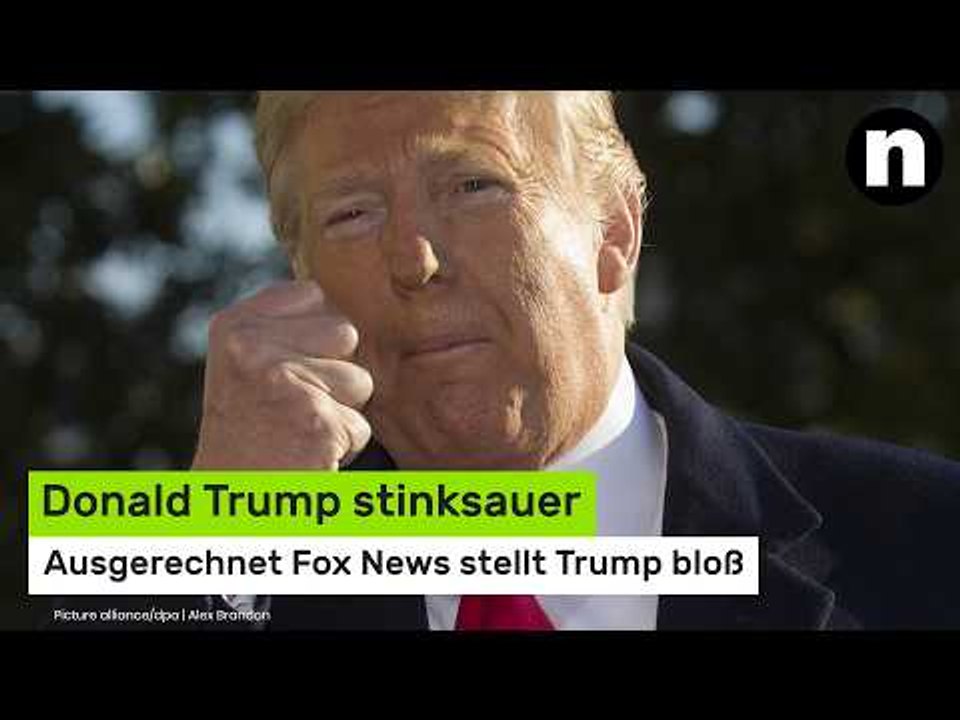 Donald Trump stinksauer: 'Keines seiner Ziele erreicht' - ausgerechnet Fox News stellt Trump bloß