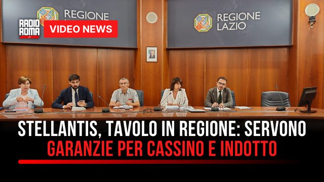 Stellantis, tavolo in Regione servono garanzie per Cassino e indotto