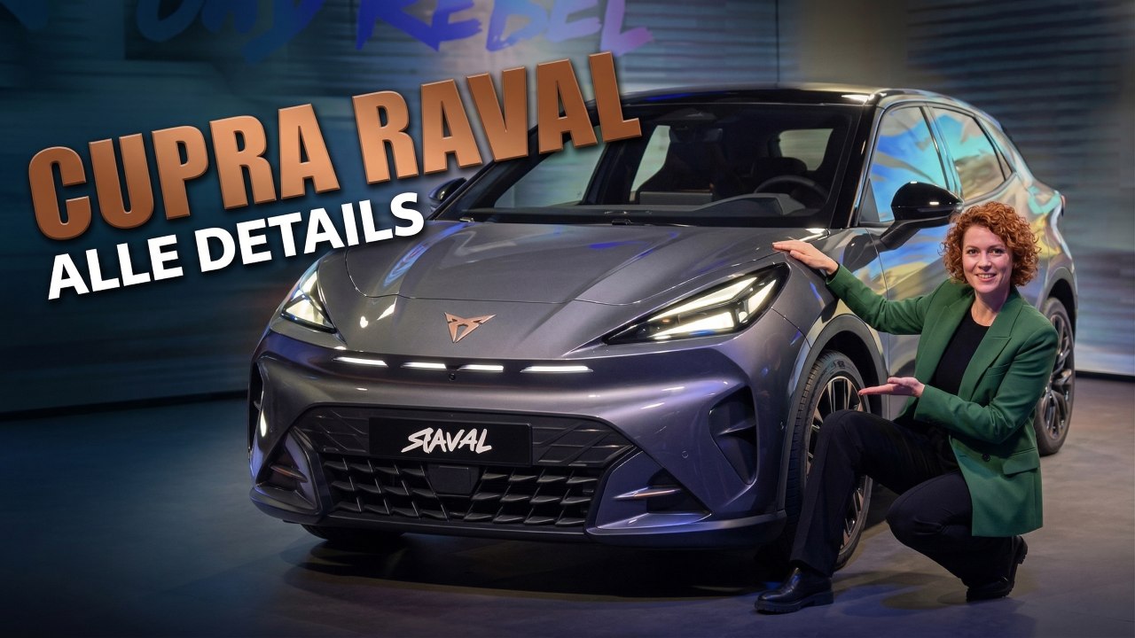 2026 Cupra Raval zeigt neue MEB+ Plattform & bis zu 450 km Reichweite