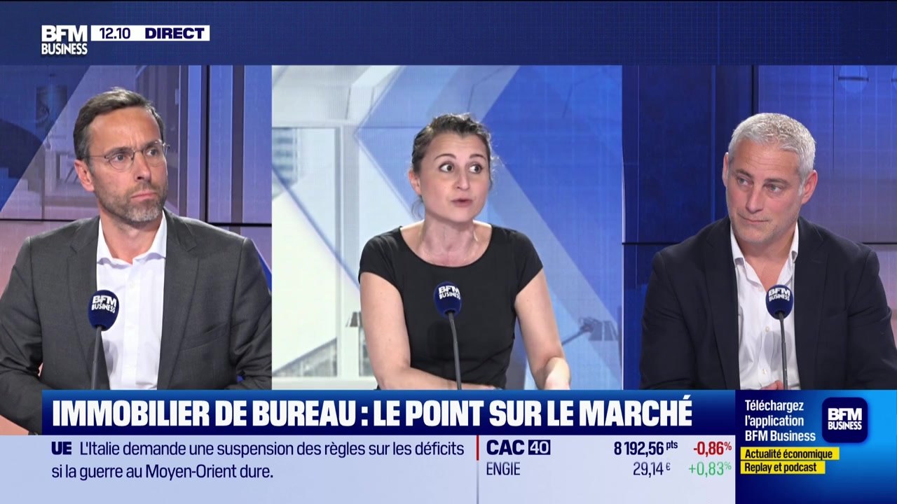 Les Experts de l'immo : Immobilier de bureau, le point sur le marché - 09/04