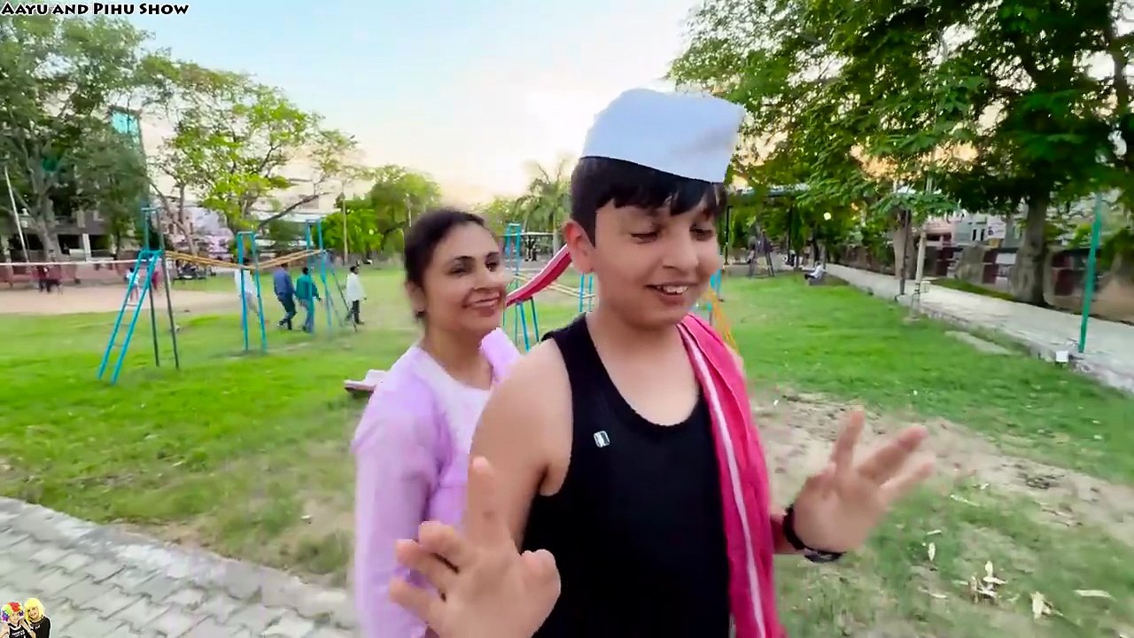 AAYU IS CHHOTU _ Ep 826 _ Comedy Family Vlog _ Aayu and Pihu Show(720P_HD)