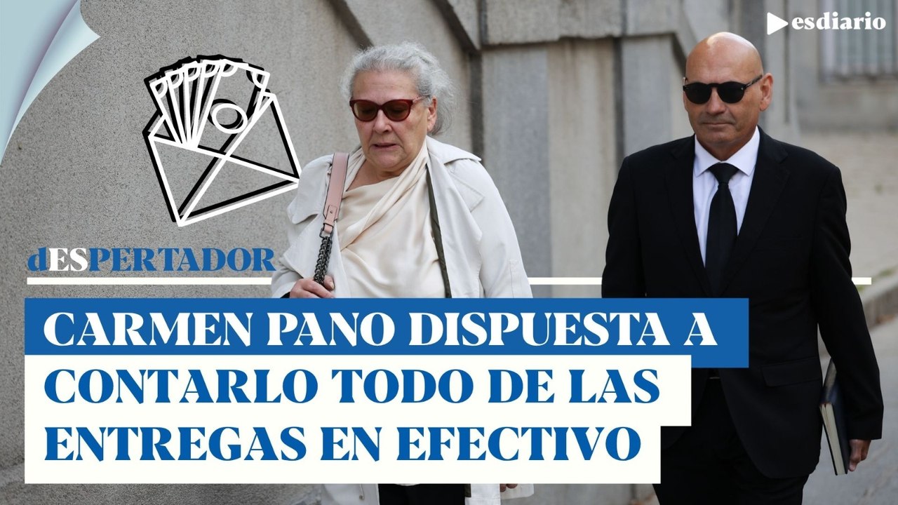 Carmen Pano en el Supremo dispuesta a cantarlo todo sobre las entregas de dinero al PSOE