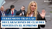 Terremoto tras la declaración de Claudia Montes en el Supremo: todas las reacciones | ESdiario