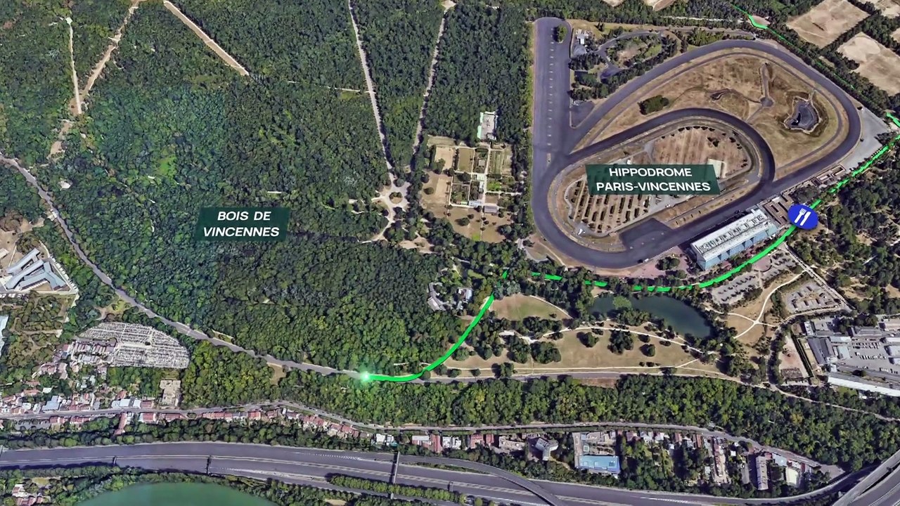 Le parcours du Schneider Electric marathon de Paris 2026 en vidéo - Athlé - Marathon de Paris