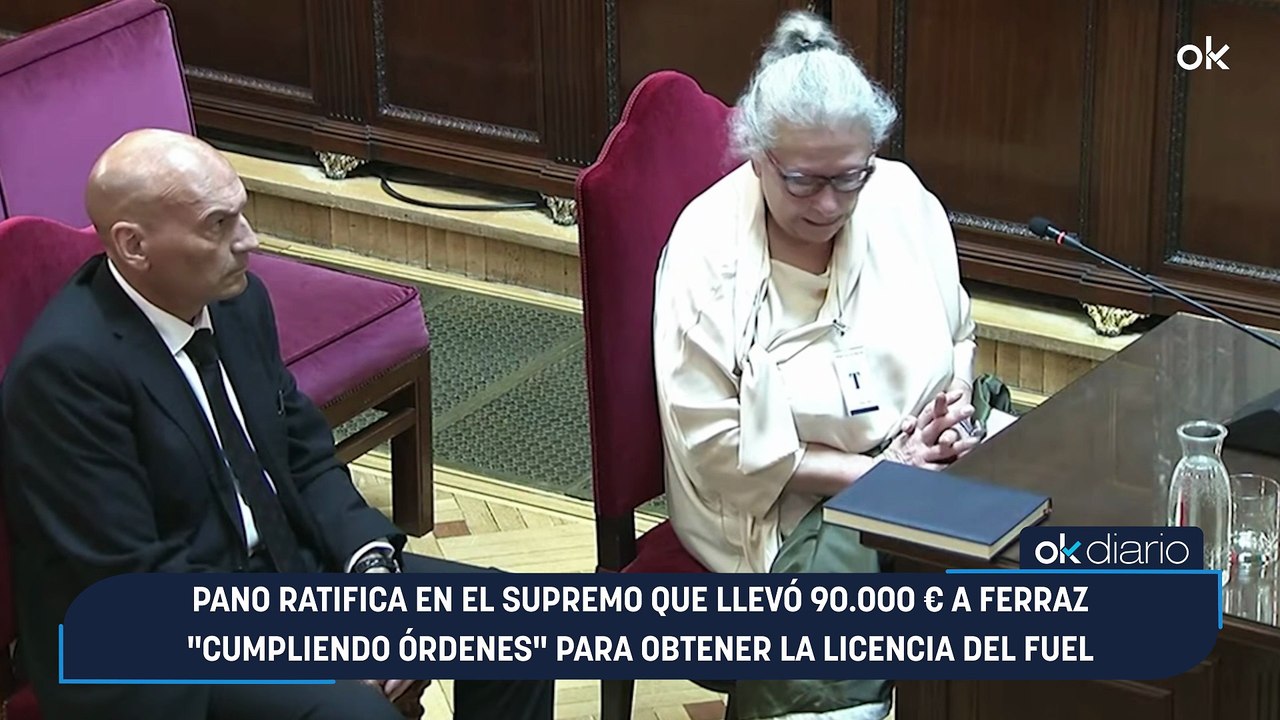 Pano ratifica en el Supremo que llevó 90.000 € a Ferraz "cumpliendo órdenes" para obtener la licencia del fuel