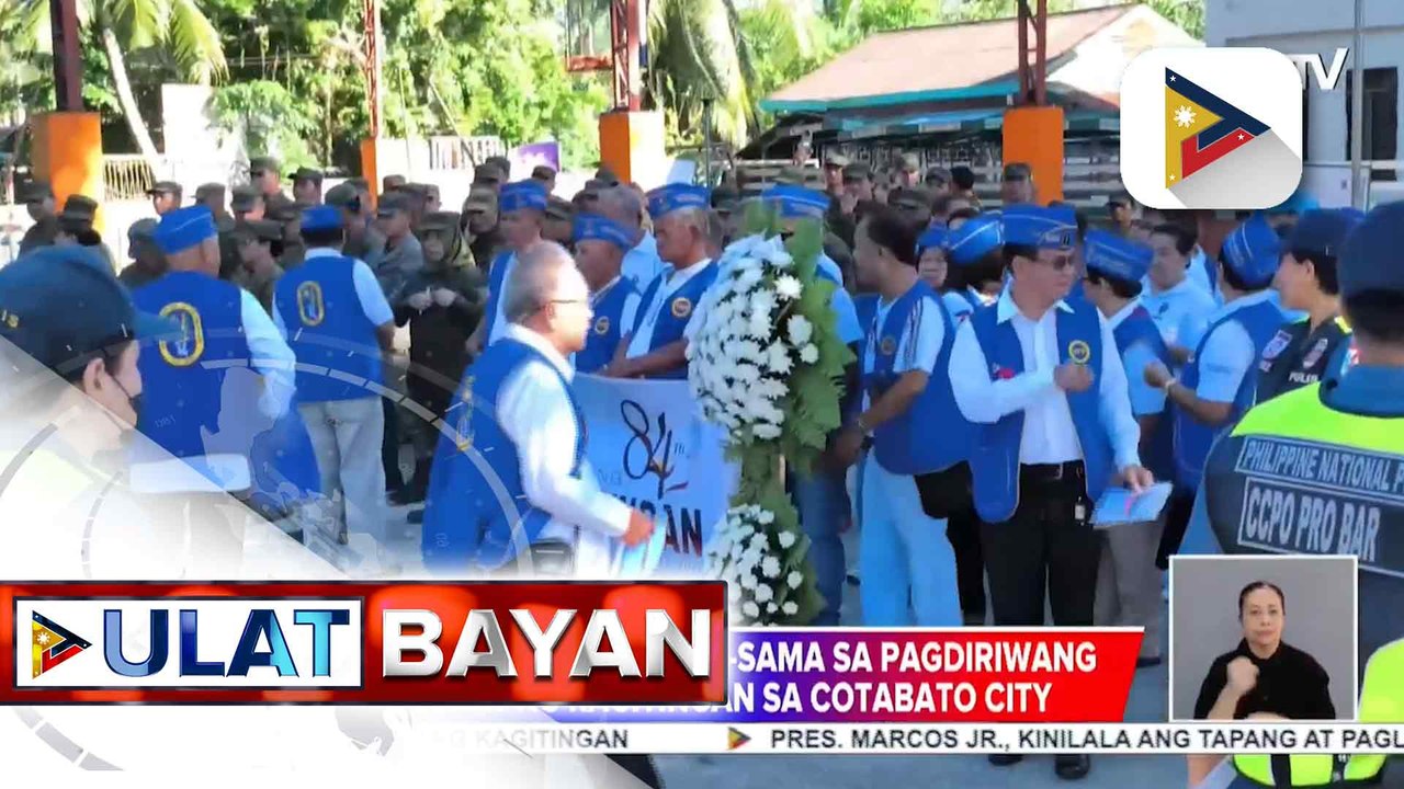 Cotabato City, nakiisa rin sa paggunita sa Araw ng Kagitingan | ulat ni Trisha Aragon ng PTV Cotabato