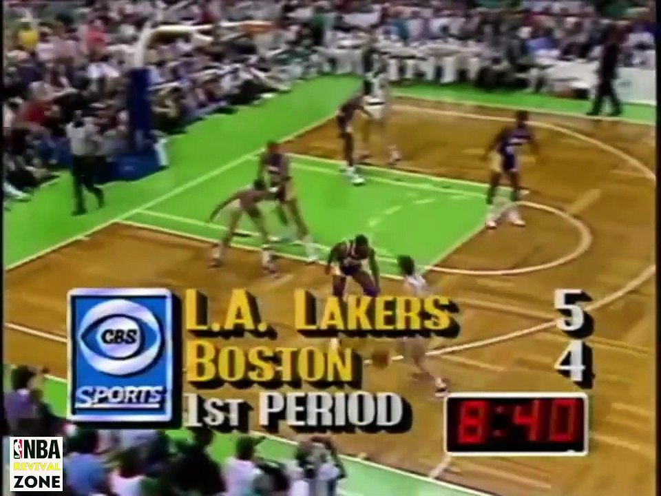 NBA Finals 1987 – Gara 4: Los Angeles Lakers vs Boston Celtics | Larry Bird & Magic Johnson (Commento Flavio Tranquillo)