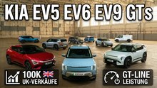 EV5 GT-Line S, EV6 GT, EV9 GT, Soul EV, EV4, PV5, EV2, PV7, K4, Sportage, Seltos: 100.000 EVs UK