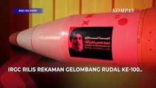 IRGC Rilis Gelombang ke-100 Serangan Rudal! Kenang Eks Pemimpin Hizbullah