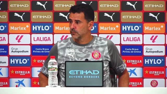 Rueda de prensa de Míchel antes del REAL MADRID vs GIRONA de LALIGA EASPORTS