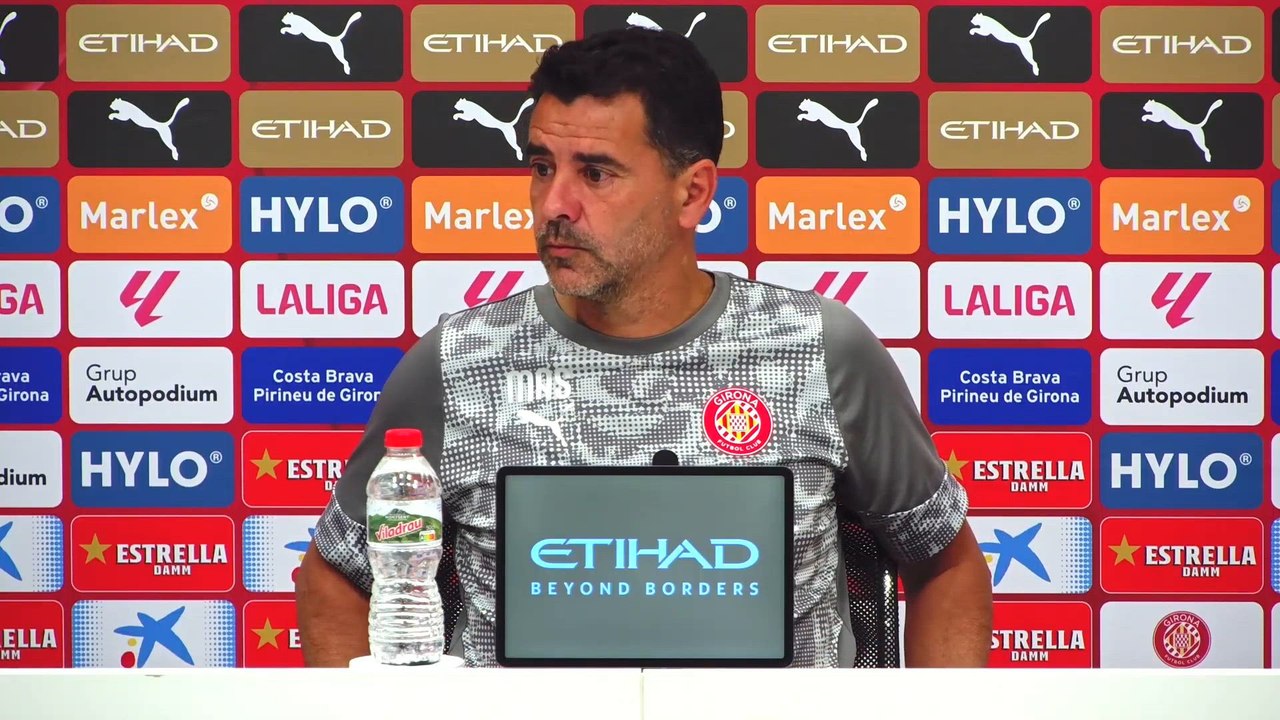 Rueda de prensa de Míchel antes del REAL MADRID vs GIRONA de LALIGA EASPORTS