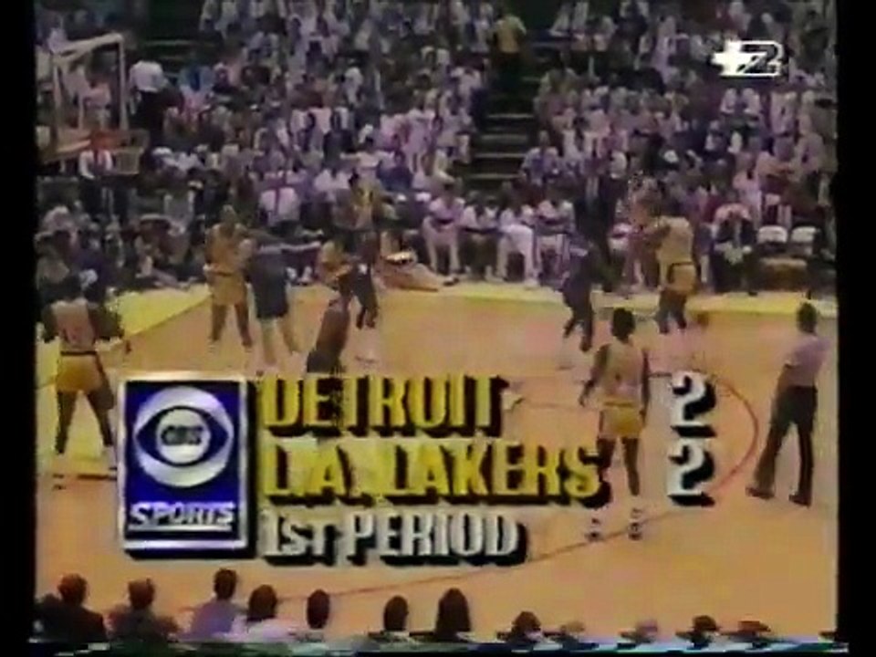 NBA Finals 1988 – Gara 7: Los Angeles Lakers vs Detroit Pistons | Magic Johnson & Isiah Thomas (Commento Dan Peterson)