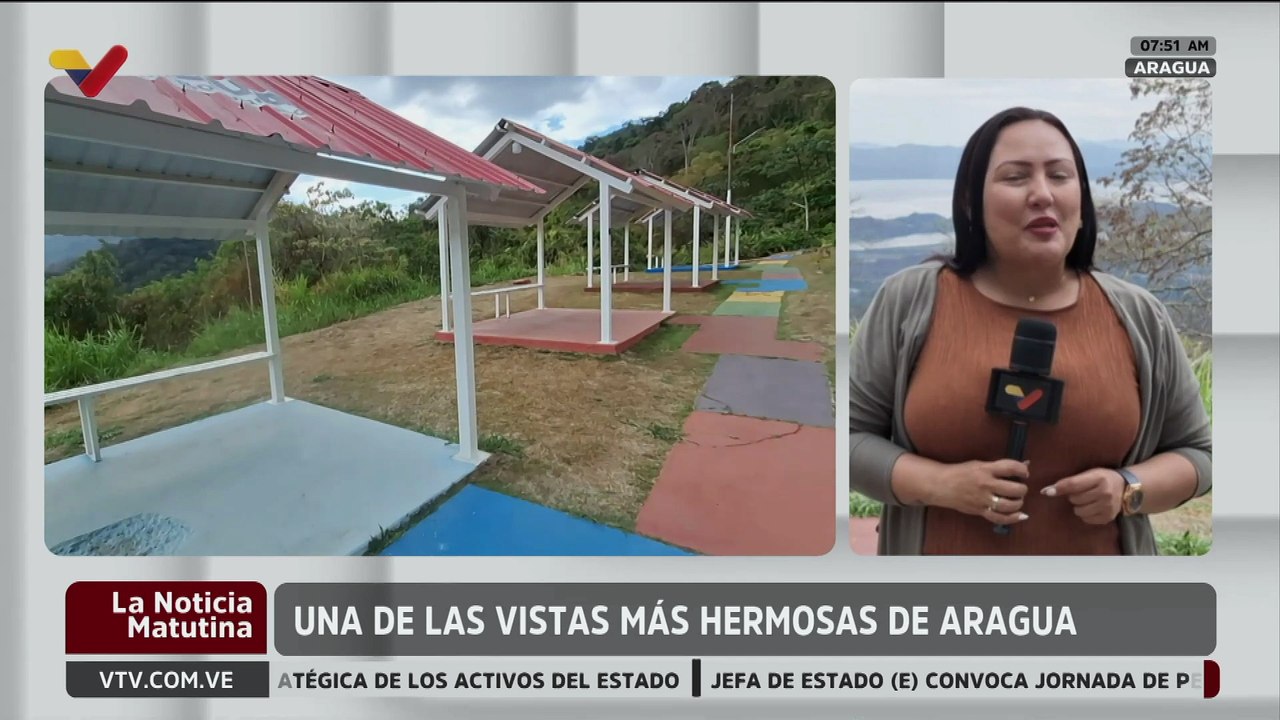El Mirador Turístico vía Ocumare de la Costa ofrece una de las mejores vistas del estado Aragua