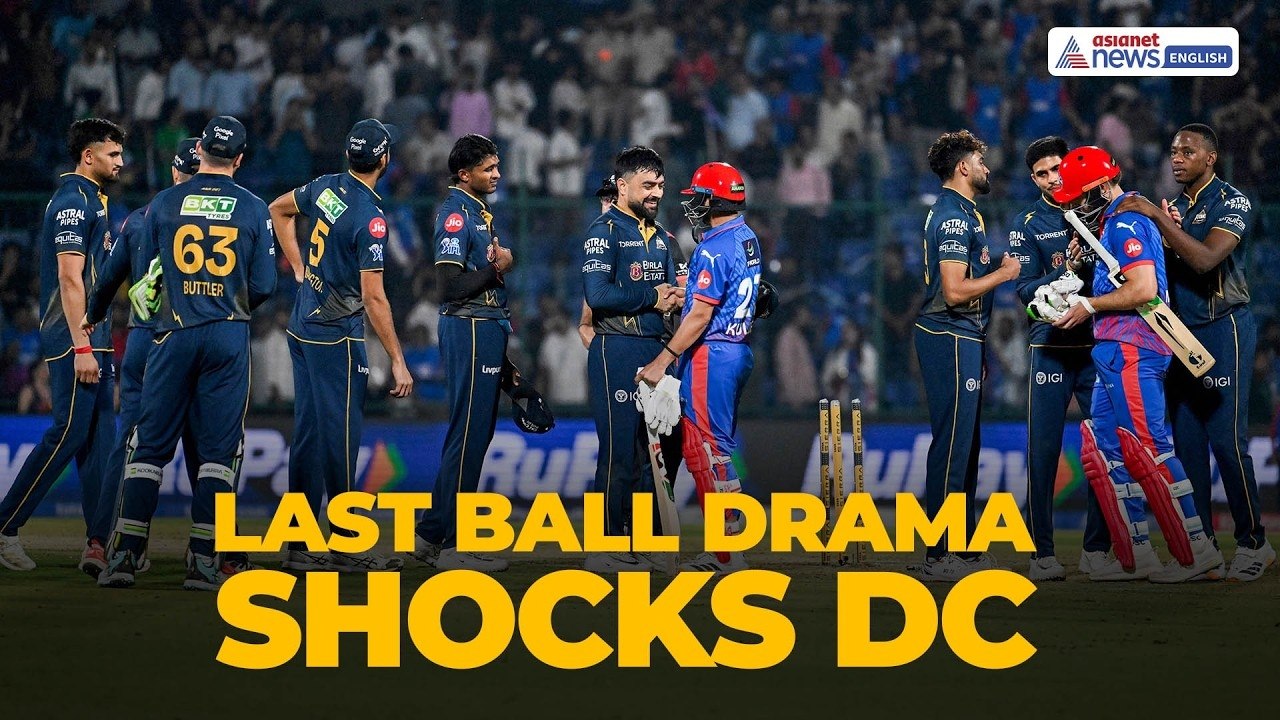 DC vs GT Thriller: Gujarat Titans Win By 1 Run In Last-Ball Drama | IPL 2026 Highlights