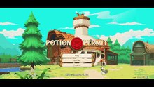 Potion Permit Day 1 Gameplay Walkthrough (No Commentary) | Beginning Story & Moonbury Introduction