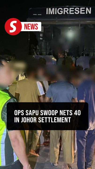 40 undocumented migrants nabbed in midnight raid on squatter area near JB