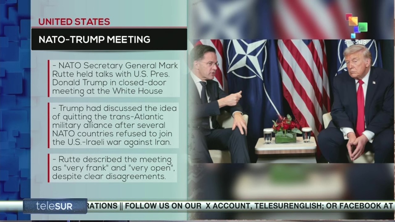 United States | NATO-Trump meeting takes place