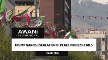 Trump warns escalation if peace process fails