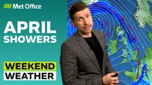 Weekend weather 09/04/2026 – Cooler and showery – Met Office weather forecast UK