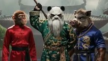 Bully Boar Cheats In A Kung Fu Master Test!  🥋🐒 #kungfu #temple #instantkarma #comedy