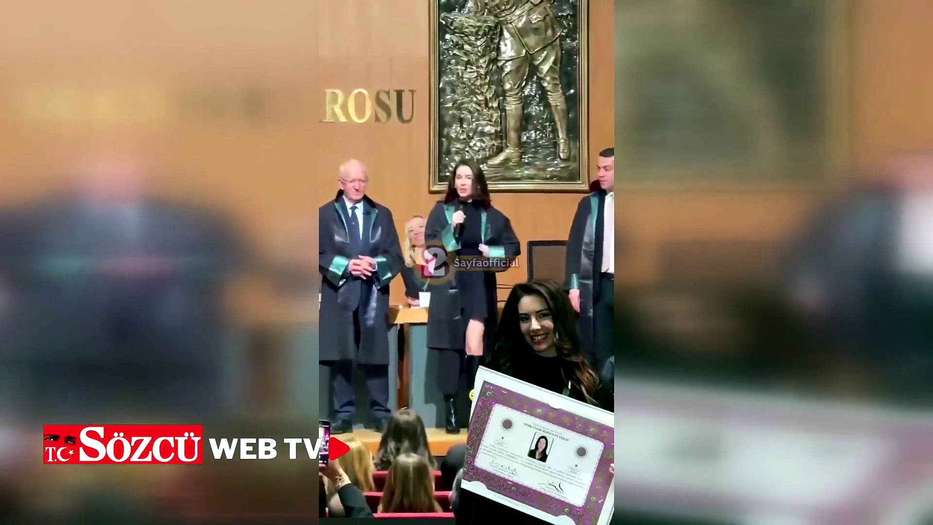 Kızılcık Şerbeti'nin ünlü oyuncusu avukat oldu!