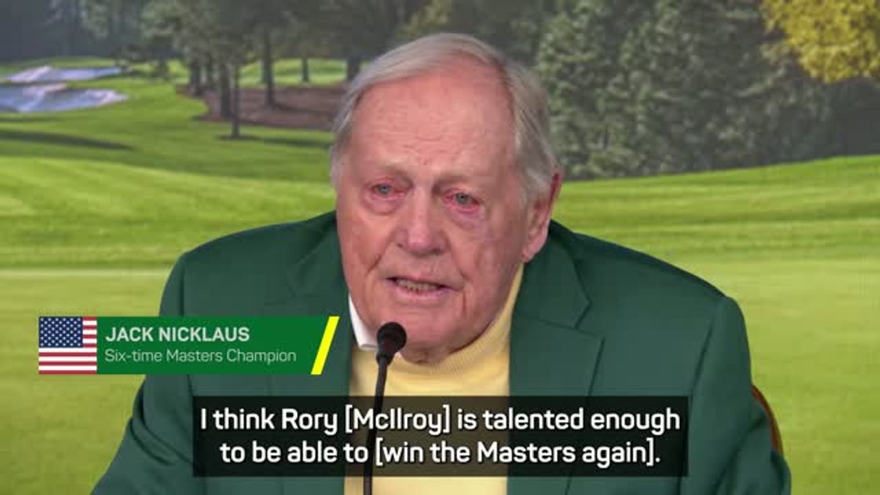 Jack Nicklaus believes McIlroy has a 'very good chance' of defending Masters title