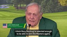 Jack Nicklaus believes McIlroy has a 'very good chance' of defending Masters title