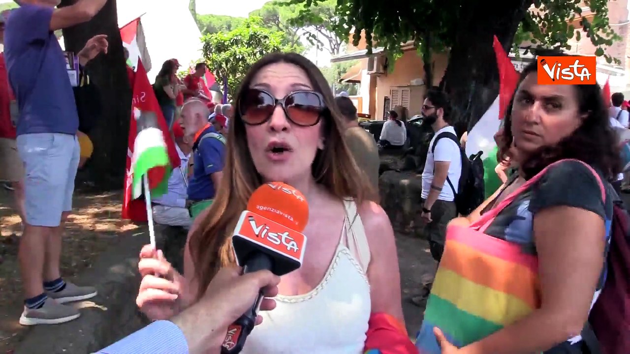 Corteo a Roma contro il riarmo, le voci dei manifestanti: "Basta con la guerra e Israele si fermi"