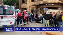 Serangan Israel ke Beirut Lebanon Picu Kepanikan Warga, Petugas Darurat Berjuang Selamatkan Korban