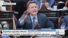 Aprueban en Argentina reforma de protección a glaciares para fomentar minería