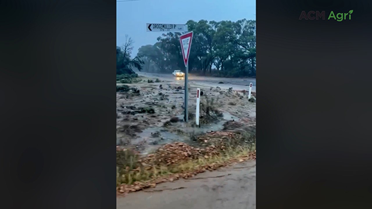 Riverland couple receive more rain in a day than the entire year in 2025