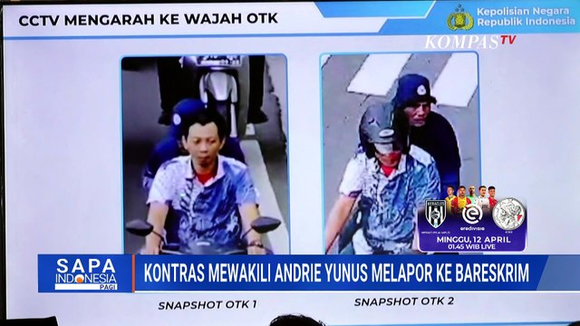 KontraS & TAUD Laporkan Kasus Penyiraman Air Keras ke Mabes Polri, Diduga Libatkan 16 Pelaku