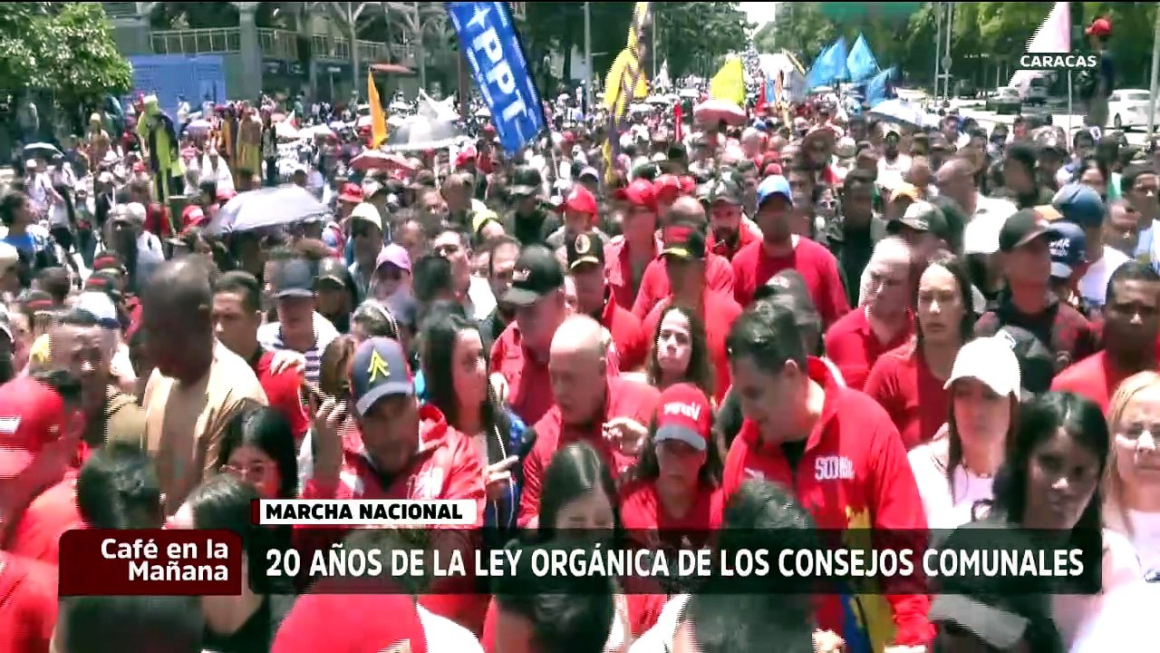 Consejos comunales elevan banderas de participación y protagonismo del pueblo venezolano