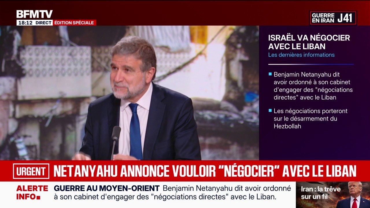 Benjamin Netanyahu a ordonné à son cabinet d'engager des "négociations directes" avec le Liban