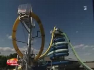 Toboggan avec looping