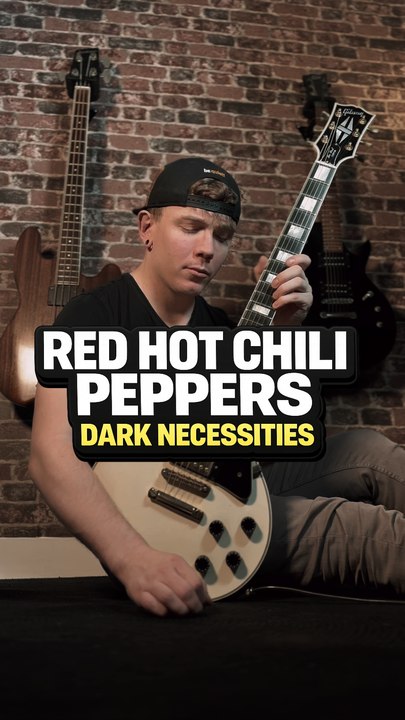 Red Hot Chili Peppers - Dark Necessities (Guitar Cover)