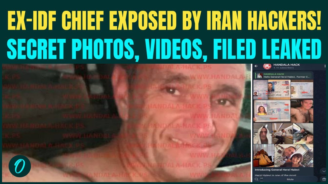 ‘UNSEEN’ Ex-IDF Chief Herzi Halevi PRIVATE Photos, Videos LEAKED By Iran’s Handala| TOP Secrets Out!