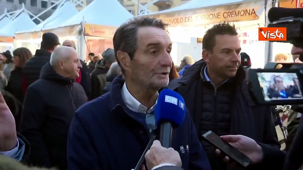 Fontana (Lombardia) visita la Festa del Torrone di Cremona: “Importante per tutta la filiera”