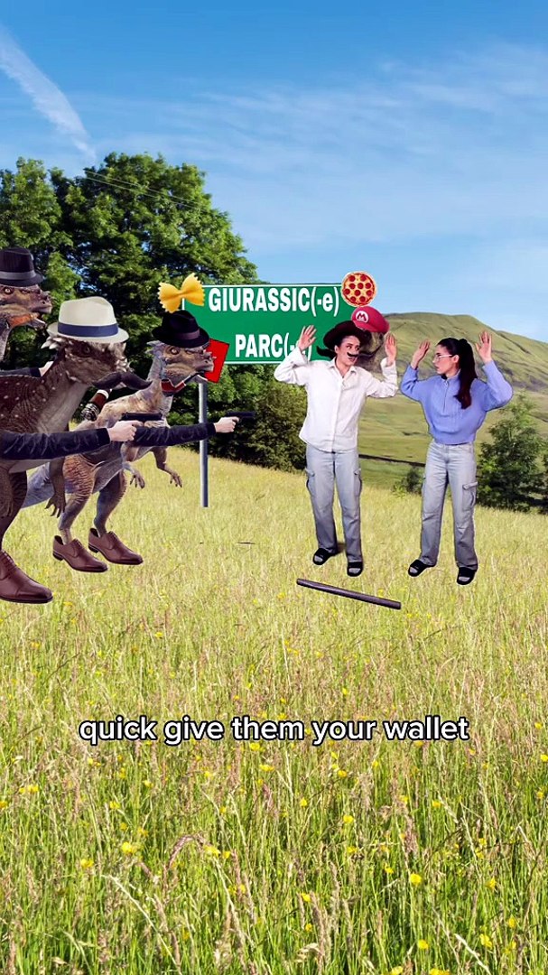 ⁣Anybody wanna come visit italy sketch comedy