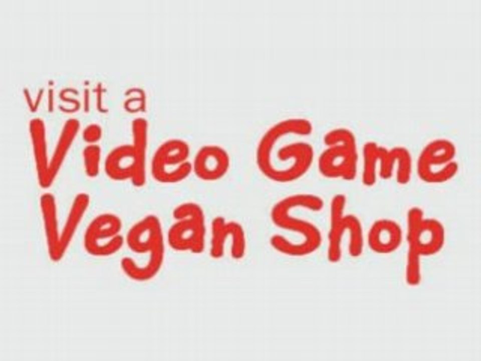 Visit a video game vegan shop